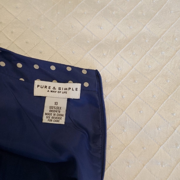 Pure&Simple  Silk dress - Picture 5 of 5